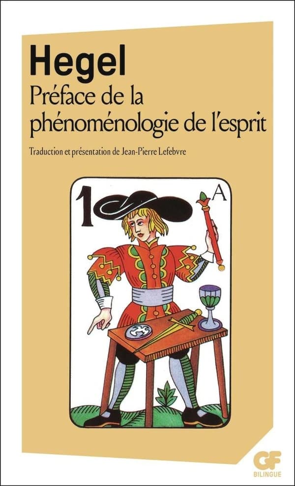 Préface de la "Phénoménologie de l'esprit"