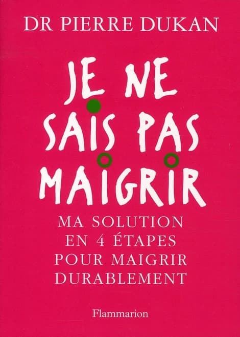 Je ne sais pas maigrir
