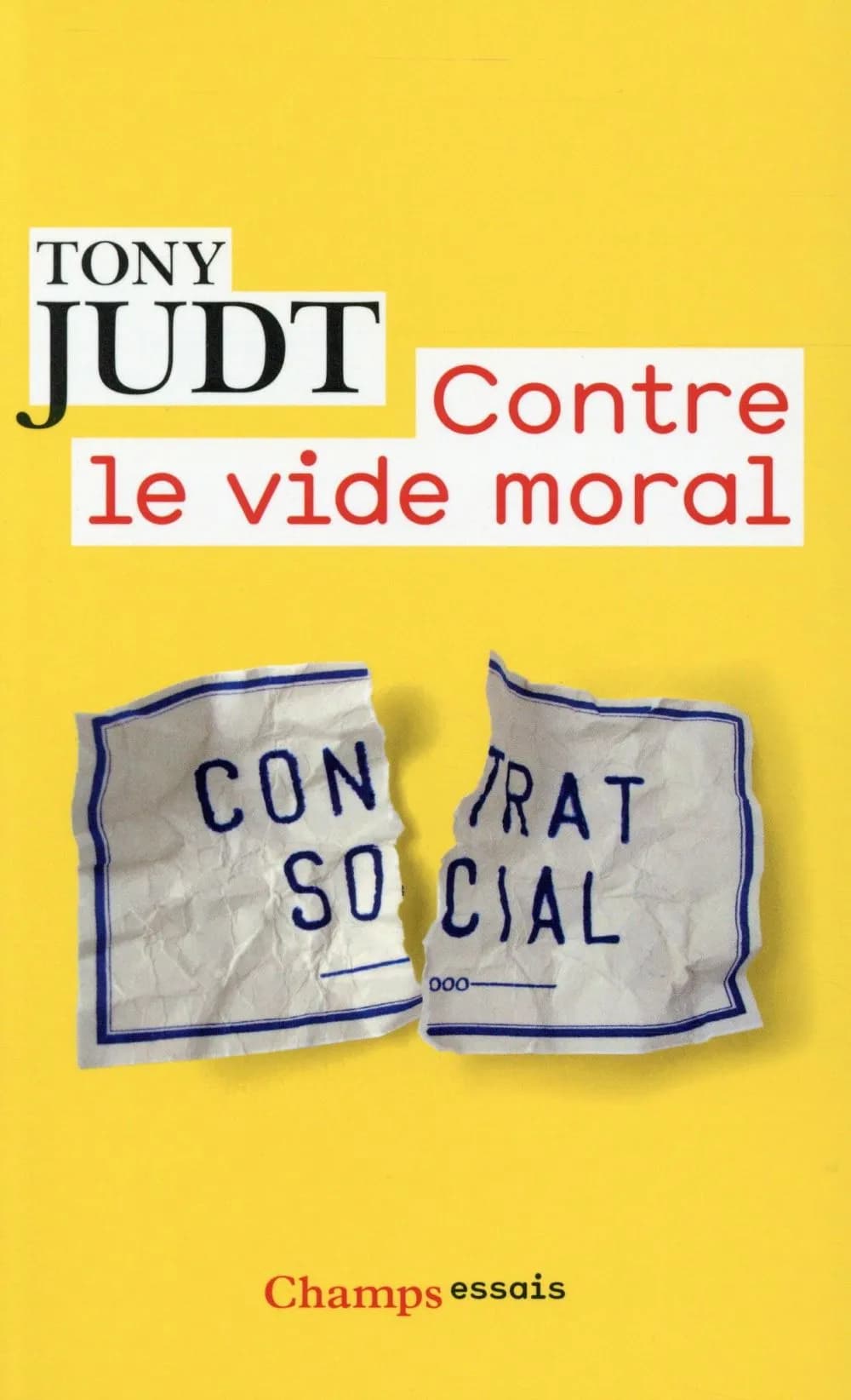 Contre le vide moral : restaurons la social-démocratie
