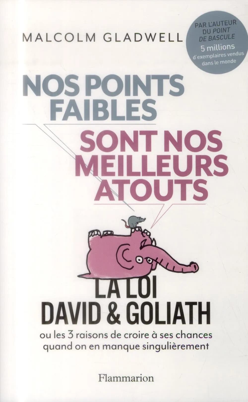 Nos points faibles sont nos meilleurs atouts : la loi David & Goliath, ou les 3 raisons de croire à ses chances quand on en manque singulièrement