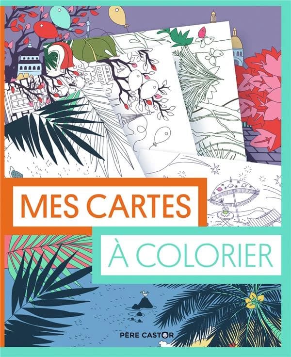 Mes cartes à colorier : [Album à colorier]