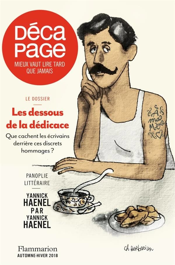 Revue décapage n.59 : les dessous de la dédicace ; que cachent les écrivains derrière ces discrets hommages