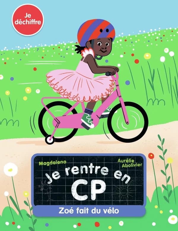 Zoé fait du vélo