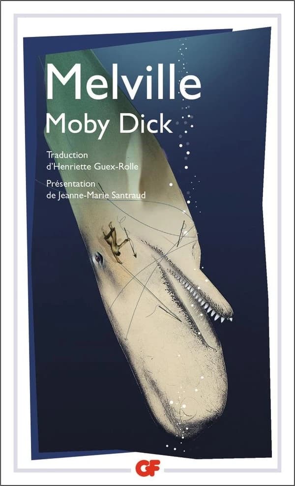 Moby Dick (Éd. mise à jour en 2020) Melville ; traduction par Henriette Guex-Rolle ; introduction, chronologie et appendice par Jeanne-Marie Santraud ; bibliographie mise à jour en 2012 par Lionel Menasché