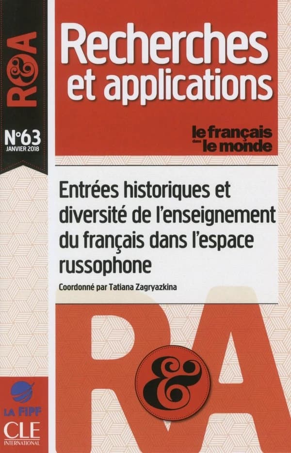 Recherche et application : N° 63