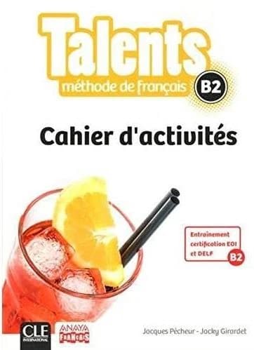 TENDANCES : niveau B2 ; cahier d'activités ; version anaya (édition 2018)