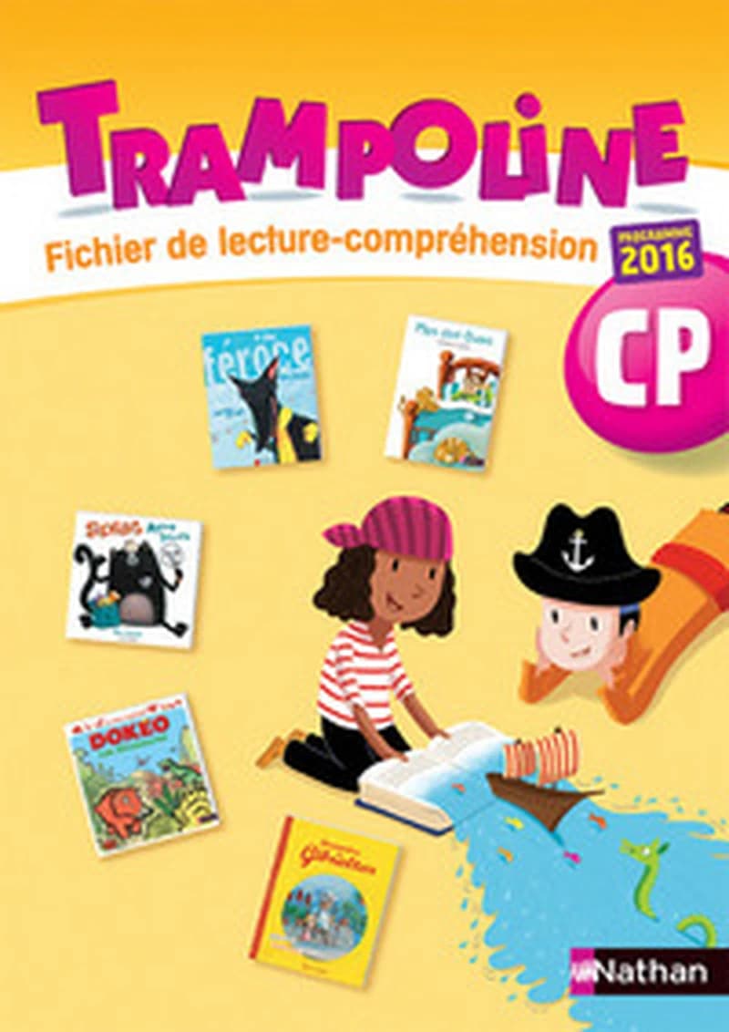 TRAMPOLINE - METHODE DE LECTURE - FICHIER DE COMPREHENSION - CP