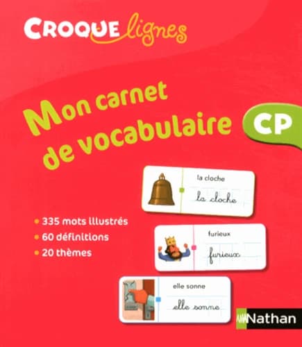 Mon carnet de vocabulaire CP