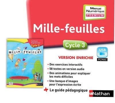 Mille-feuilles : lecture expression : cycle 3