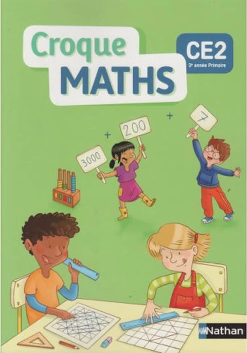 CROQUE - MATHS CE2 - CAHIER ÉLÈVE (EDITION 2020)