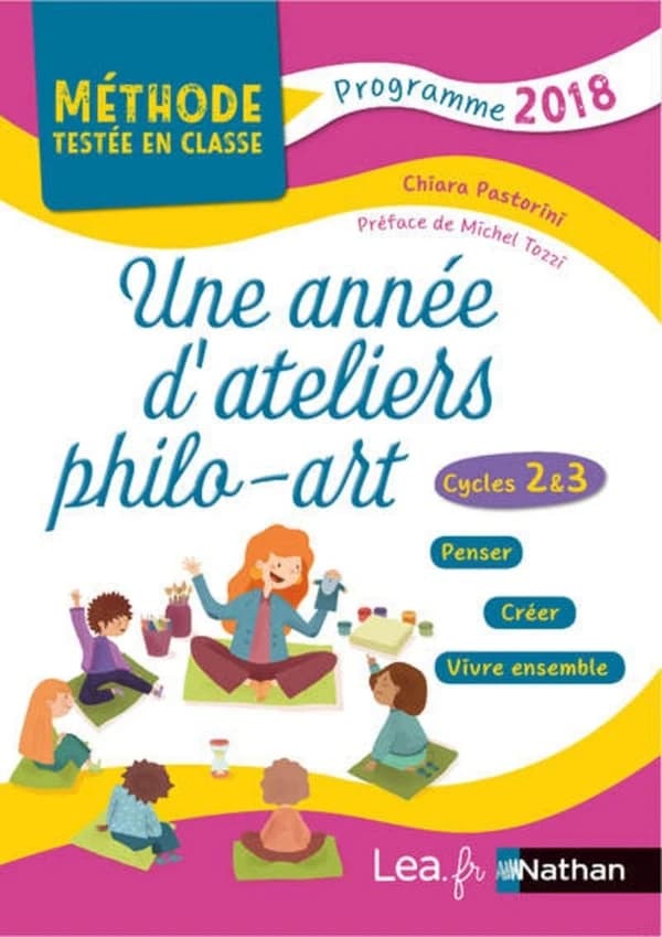 Une année d'ateliers philo-arts ; cycles 2 et 3 ; programme 2018