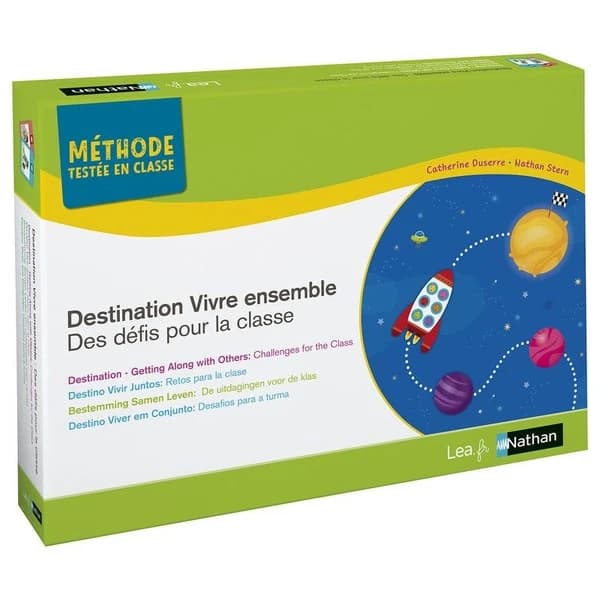 Destination vivre ensemble ; des défis pour la classe ; cycles 1 et 2 (édition 2019)