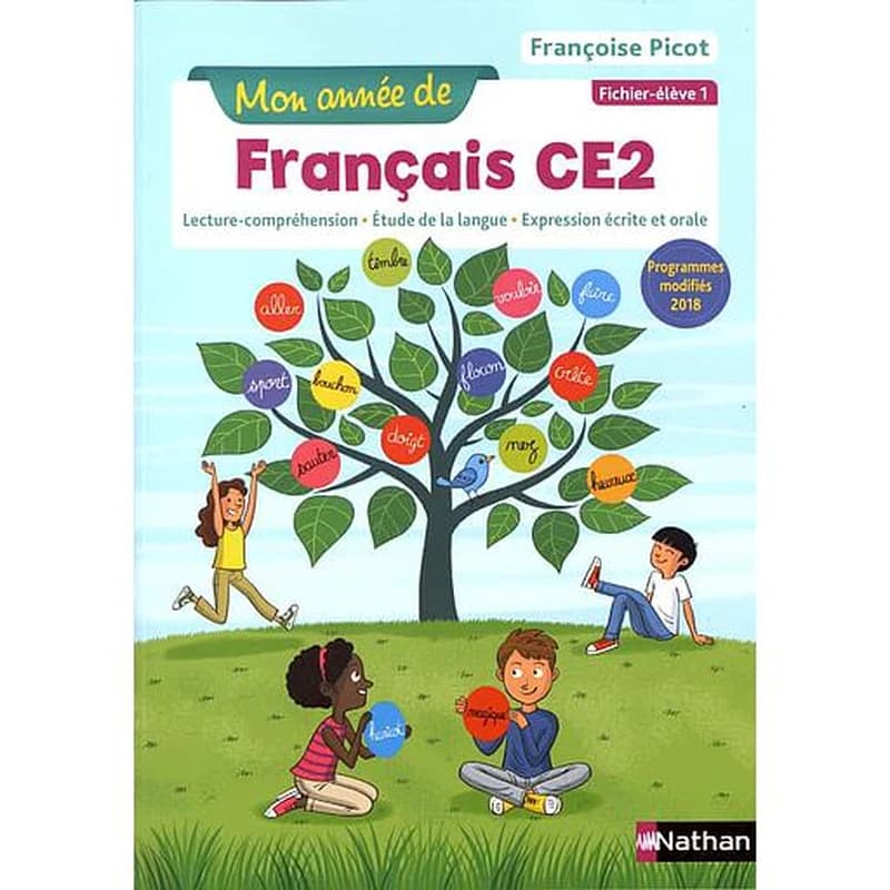 Mon année de français : français ; CE2 ; fichier élève (édition 2019)