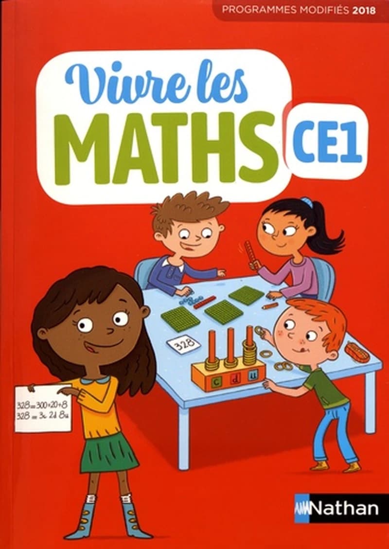Vivre les maths : CE1 ; programmes modifiés 2018