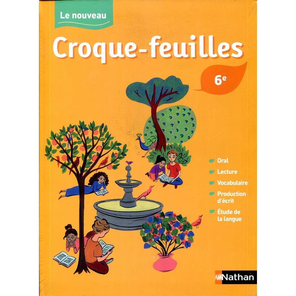 2019 6E LE NOUVEAU CROQUE - FEUILLES -PACK MANUEL ELEVE + CAHIER D'ACTIVITES