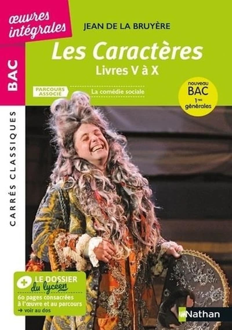 Les caractères : livres V à X : 1688 : texte intégral