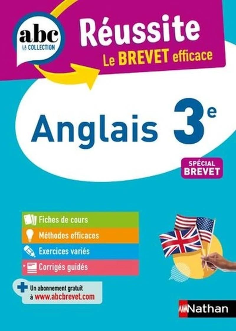 ABC du brevet réussite : anglais ; 3e (édition 2023)