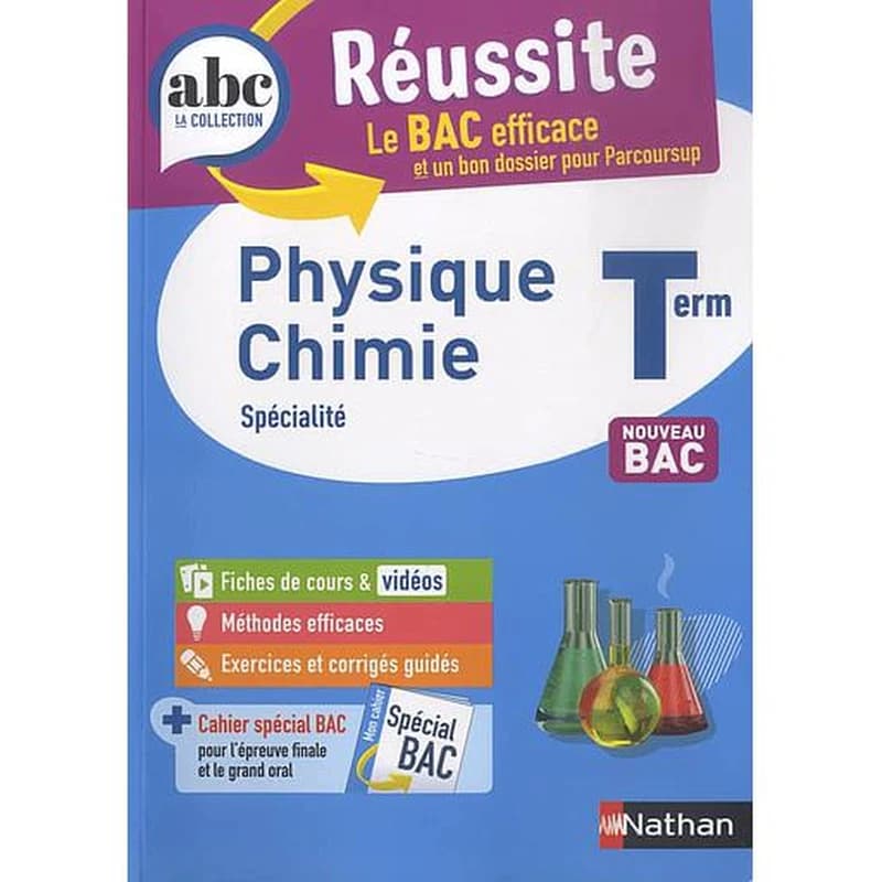 ABC du bac réussite : physique-chimie : spécialité : terminale