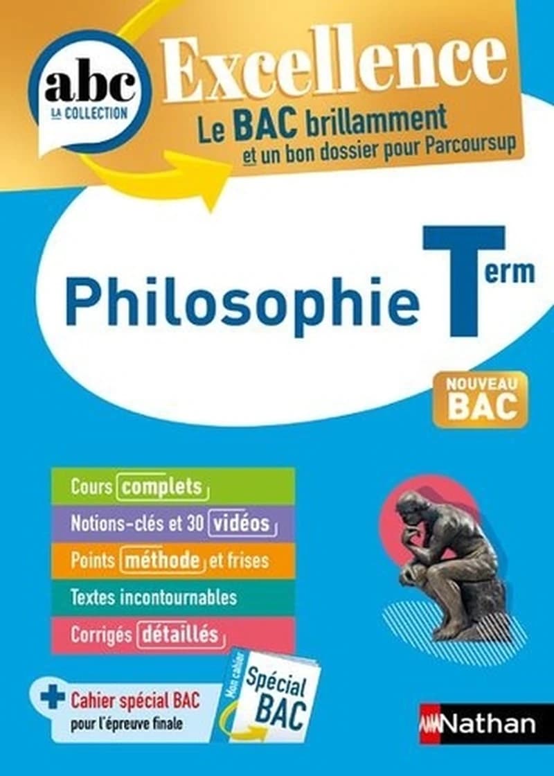 ABC du bac excellence : philosophie ; terminale (édition 2023)