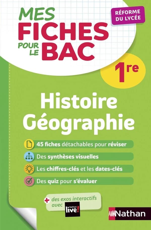 Histoire Géographie 1ere