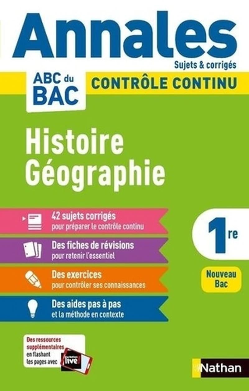 Histoire géographie : 1re
