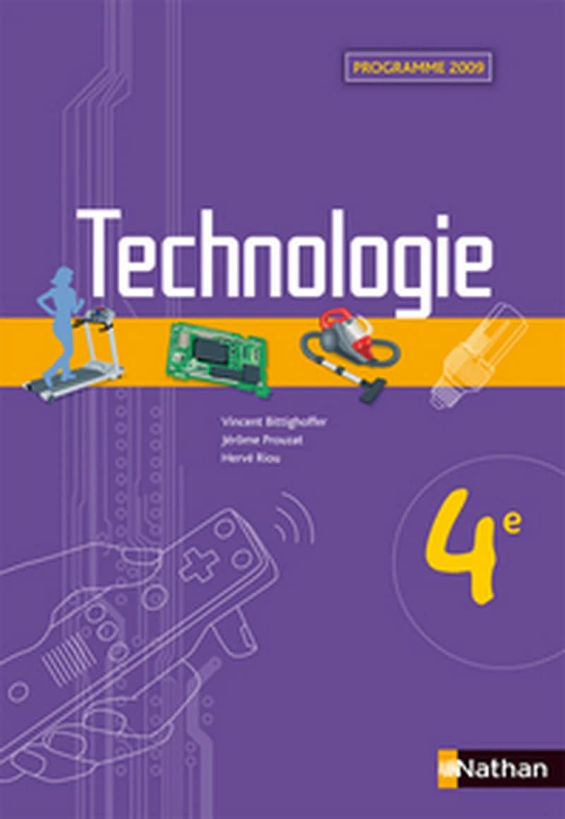 TECHNOLOGIE 4E ELEVE 2009