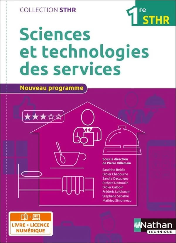 Sciences et technologies des services 1ère (STHR)