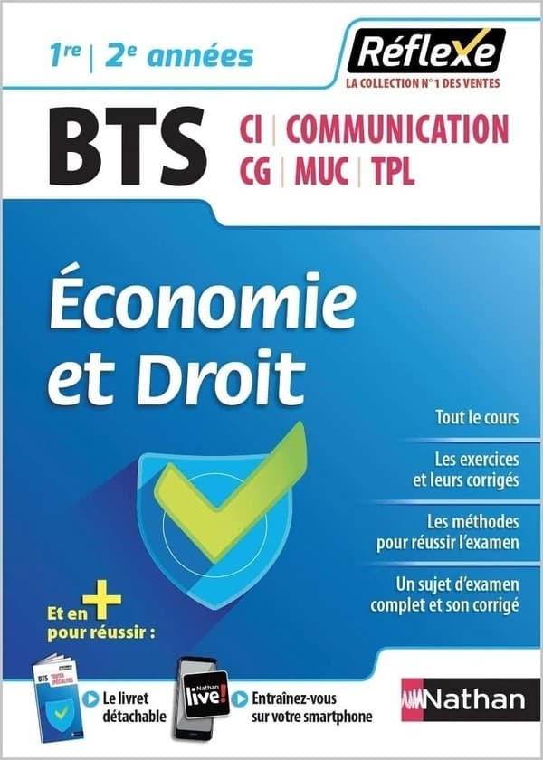Mémos réflexes Tome 6 : BTS ; toutes spécialités ; économie et droit ; 1re ; 2e années (édition 2018)