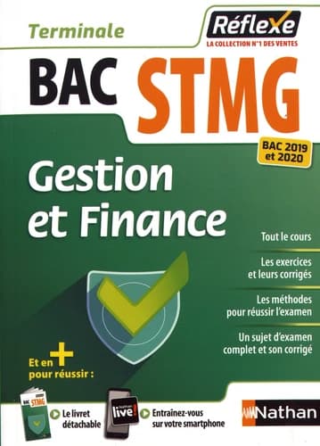 Gestion et finance, STMG : bac STMG, terminale