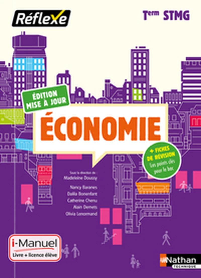 ECONOMIE TERM STMG (POCHETTE REFLEXE) - LIVRE + LICENCE ELEVE - 2019