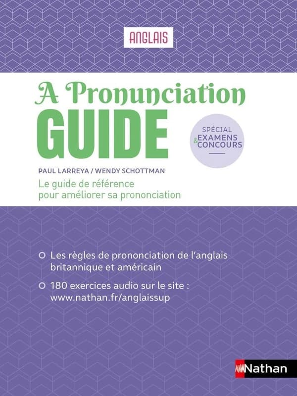 A pronunciation guide : anglais