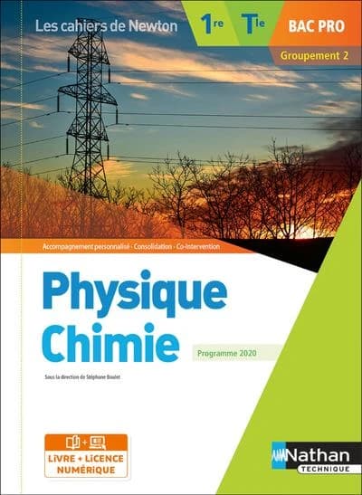 Les cahiers de Newton : Physique-chimie 1re