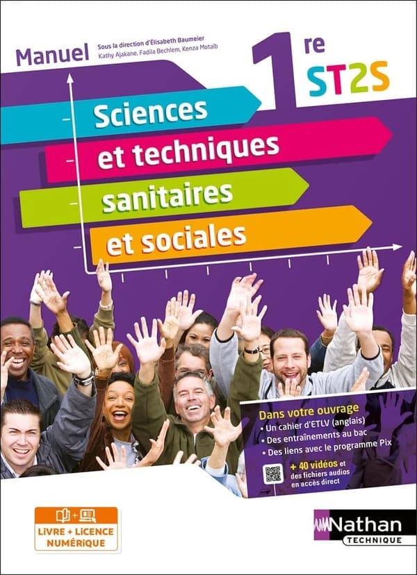 Sciences et techniques sanitaires et sociales 1re ST2S