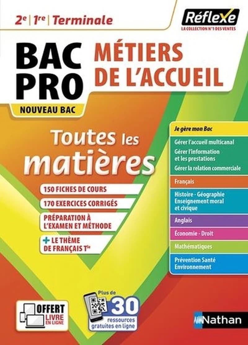 Réflexe Bac Tome 18 : toutes les matières ; 2de