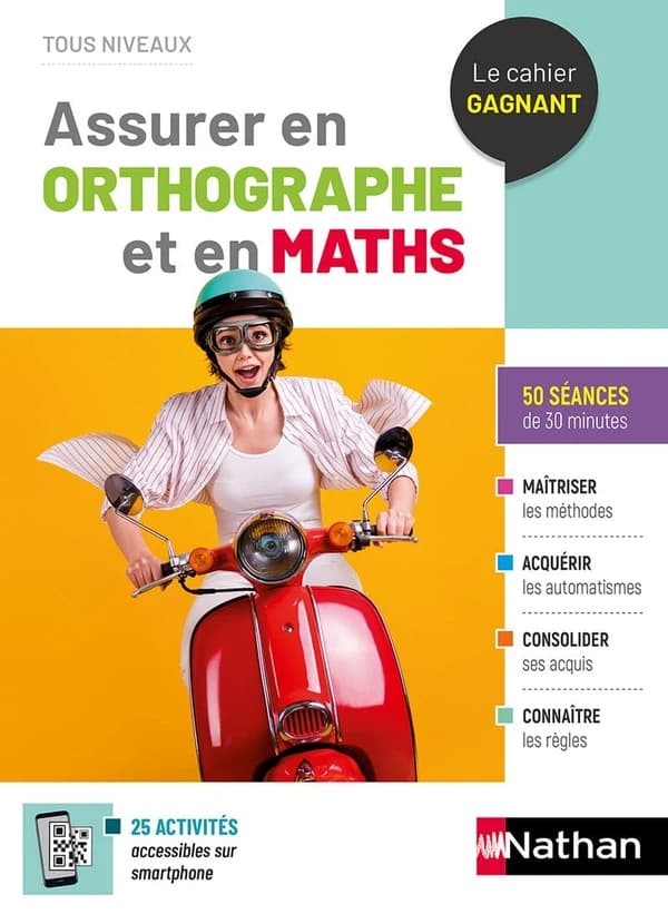50 séances de 30 minutes : mathématiques, orthographe