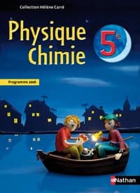 Physique, chimie, 5e : programme 2006