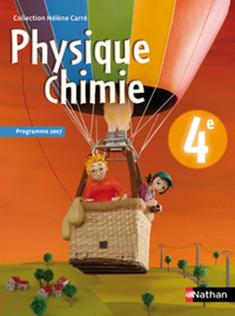Physique, chimie, 4e : programme 2007