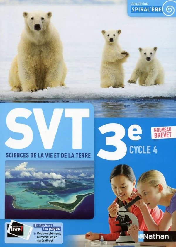 SVT, sciences de la vie et de la Terre : 3e : cycle 4