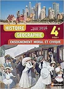 HISTOIRE GEOGRAPHIE EMC 4E