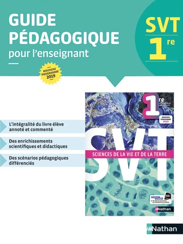 Sciences de la vie et de la terre 1re
