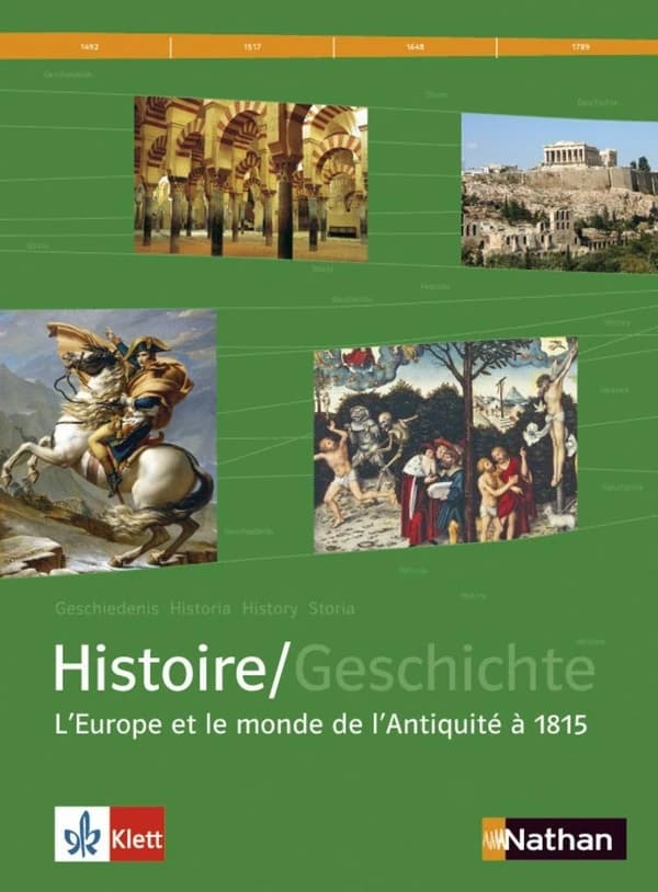 Histoire : l'Europe et le monde de l'Antiquité à 1815