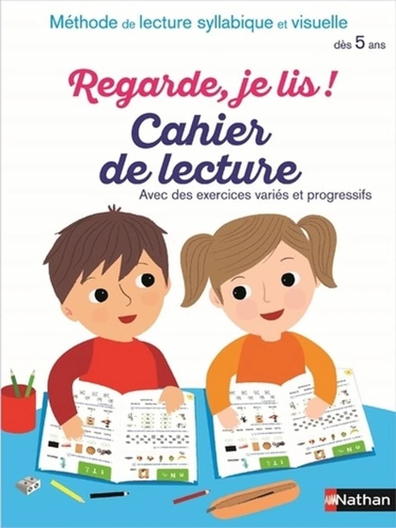 REGARDE, JE LIS ! CAHIER DE LECTURE DES 5 ANS