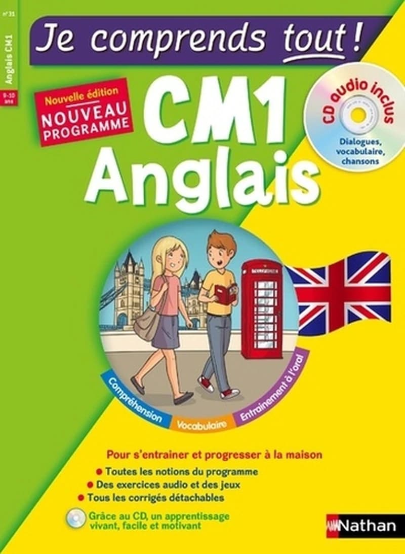 Anglais CM1 (Nouvelle éd., nouveau programme) auteure, Catherine Baudry,... ; illustrations, Marie Ligier de Laprade