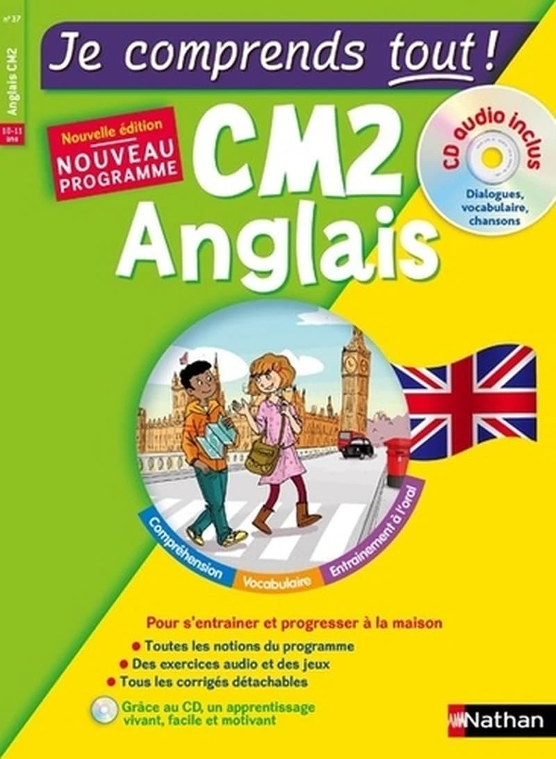Anglais CM2 (Nouvelle éd., nouveau programme) auteure, Ghislaine Santoro,... ; illustrations, Dorothée Jost