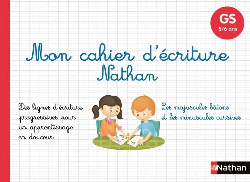 Mon cahier d'écriture ; GS ; 5