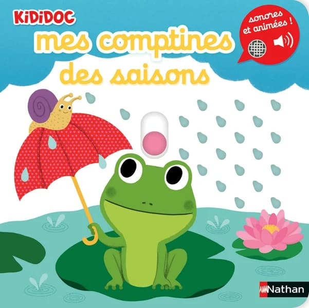 Mes comptines des saisons : sonores et animées