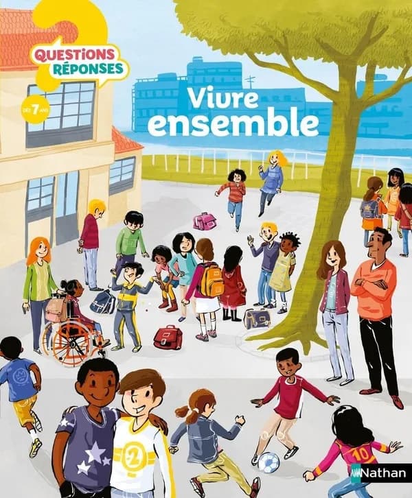 Vivre ensemble ([Nouvelle éd. mise à jour]) écrit par Sylvie Baussier ; illustré par Jean-Emmanuel Vermot-Desroches