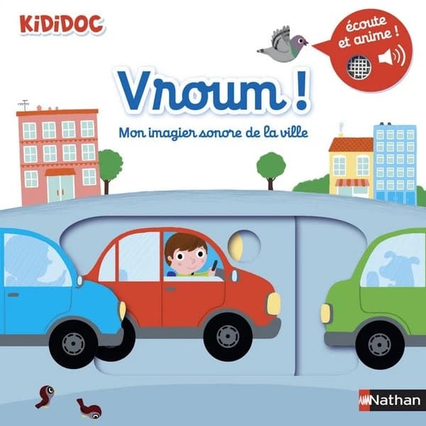 Vroum ! : mon imagier sonore de la ville