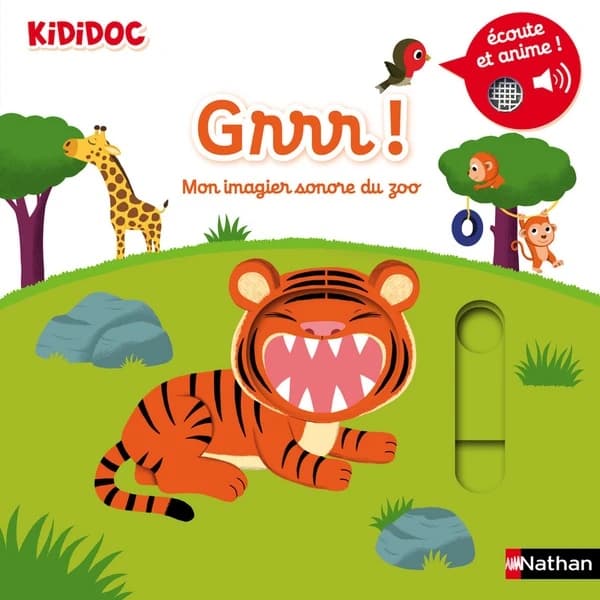 Grrr ! mon imagier sonore du zoo