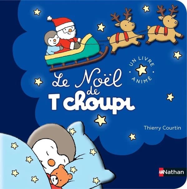Le Noël de T'choupi : un livre animé